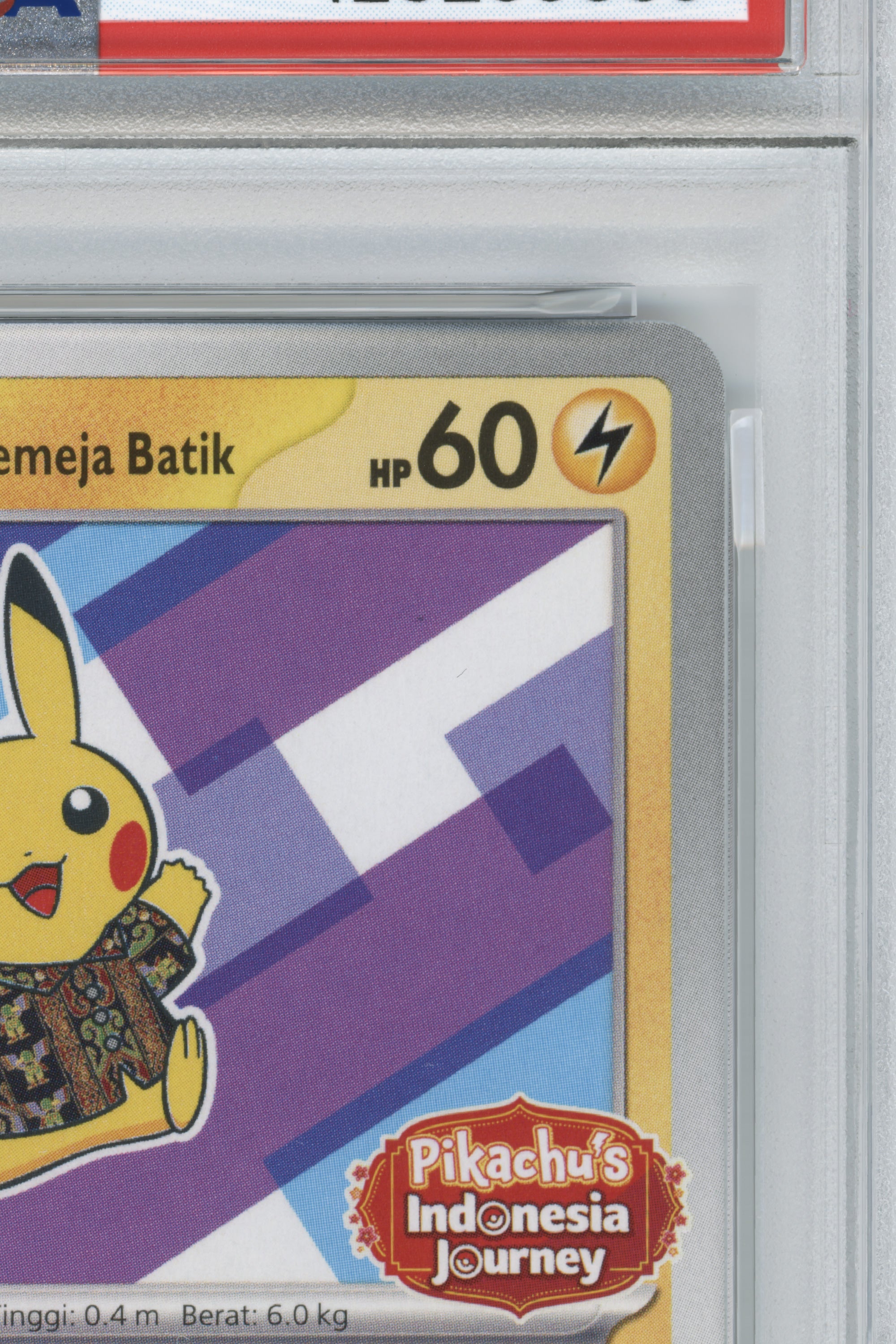 Pikachu in Batik Shirt – Pikachu's Indonesia Journey Campaign (154/SV-P) (EN)