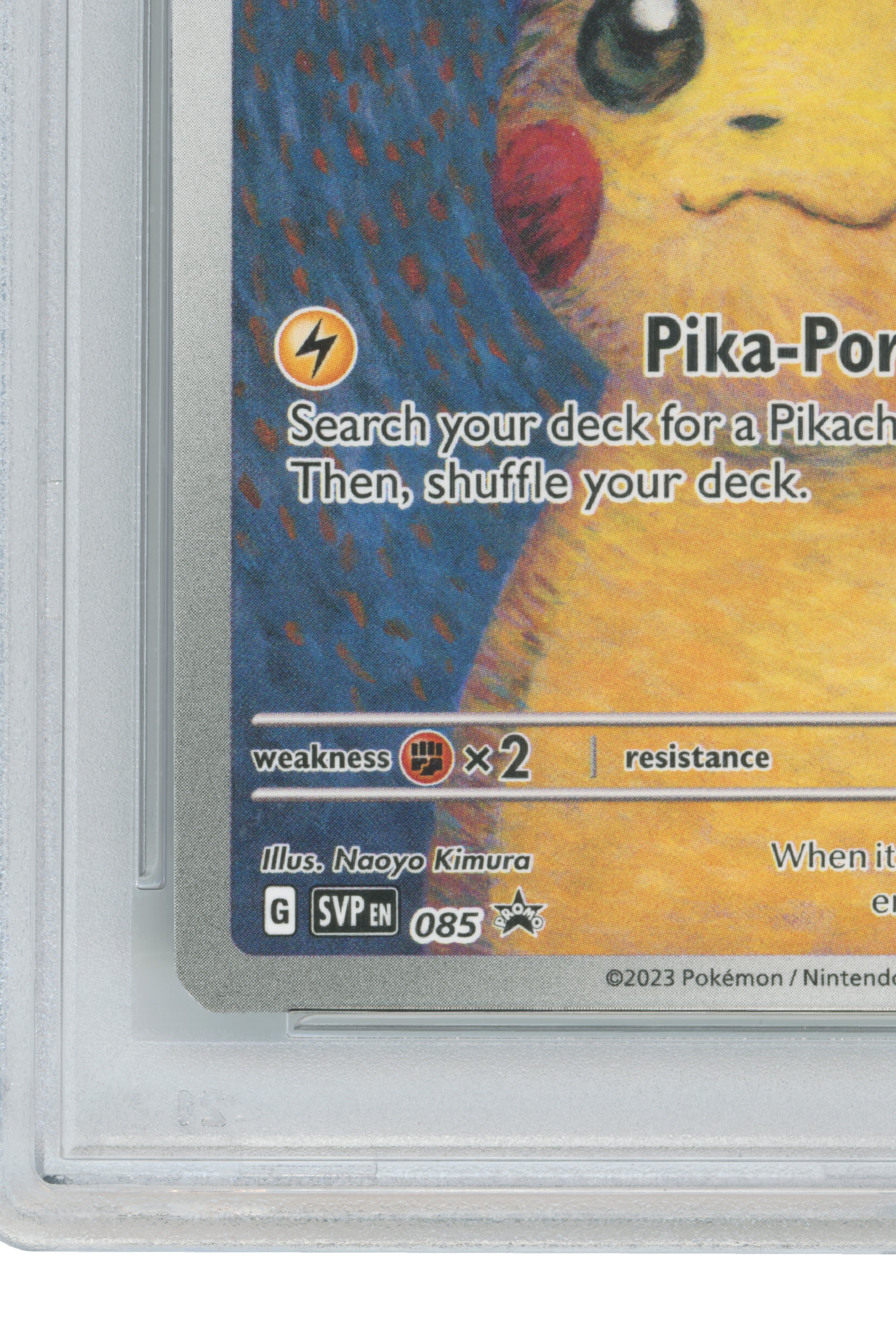 Pikachu with Grey Felt Hat – Pokemon x Van Gogh (085/SV-P) (EN)